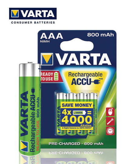 VARTA Rechargeable Accu AAA 800mAh