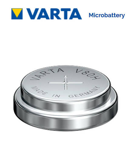 VARTA V80H 1.2V NiMH Rechargeable Button Battery