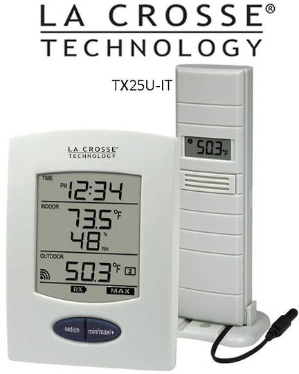 WS9029U-IT La Crosse Station with Temperature Probe