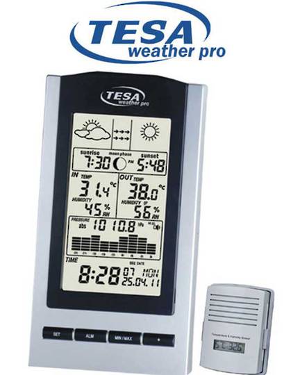 WS1151 TESA NZ AUS Moon Phase Weather Station