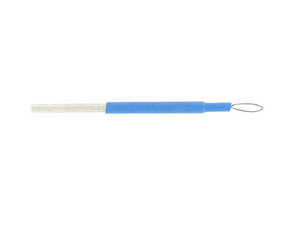 LED Diathermy Electrode Slip-Knot straight Autoclavable Pkt/5