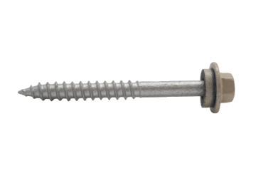 Hex head Timber Tek (T-17) screw 12g -11 - 55mm with seal