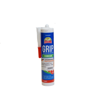 Gorilla Grip 10min Cure Construction Adhesive 310ml