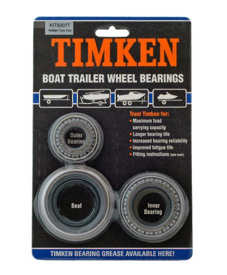 KIT6007T: Boat Trailer Bearing Kit LM11949/10, LM67048/10, PR6641 seal