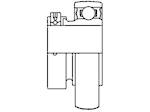 AEL201 008: 1/2X40MM Ball Bearing Unit Cam Lock Imperial