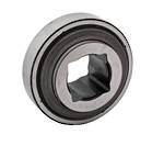 W208PPB6: 1 INCH X 80MM Ball Bearing Unit Square Bore Spherical OD Inner Ring 1 7/16 INCH Outer Ring 18MM