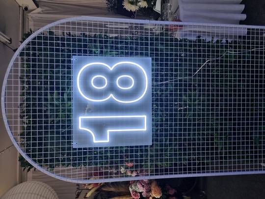 Neon Led 18 Sign