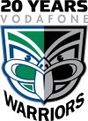 Vodafone Warriors Logo