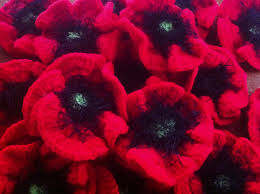 Hand crafted Poppies