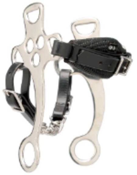 Zilco Hackamore Stainless Steel with PVC Nose