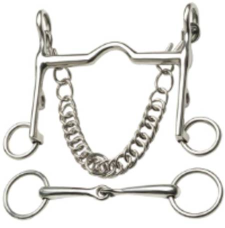 Fixed Weymouth & Ring Bradoon-Zilco