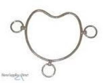 Korsteel Nickle Plated Anti Rearing Bit