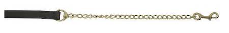 Flair Leather Show Lead - Nickel Plated