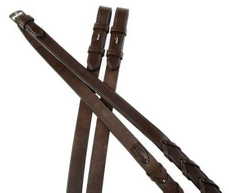 Collegiate Laced Leather Reins