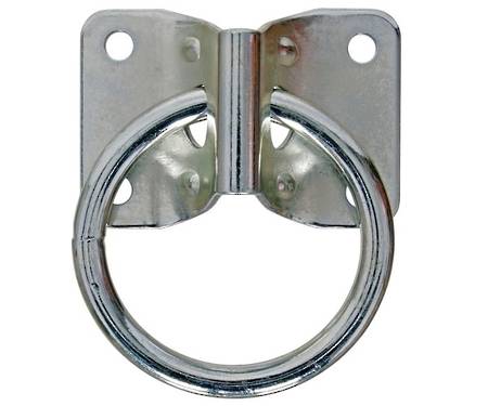 Blue Tag Mounting Plate with Ring