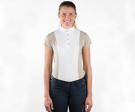 B//Vertigo Adele Ladies' Short-Sleeved Show Shirt