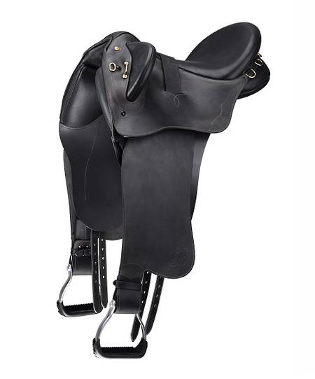 Bates Kimberley Stock Saddle With Swinging Fender - Hart