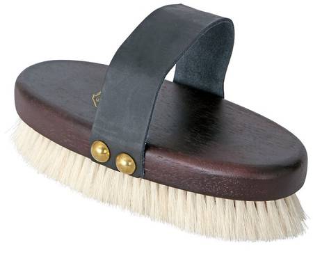 Cavallino Goat Hair Bristle Body Brush