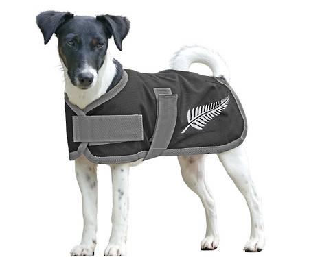 Cavallino Silver Fern Dog Coat - 100gm Fill