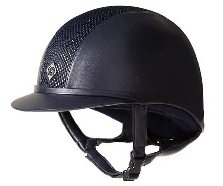 Charles Owen Ayr8 Leather Look Helmet