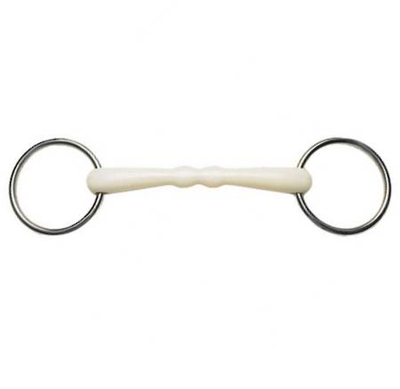 Korsteel Flexi Loose Ring Mullen Mouth Snaffle Bit