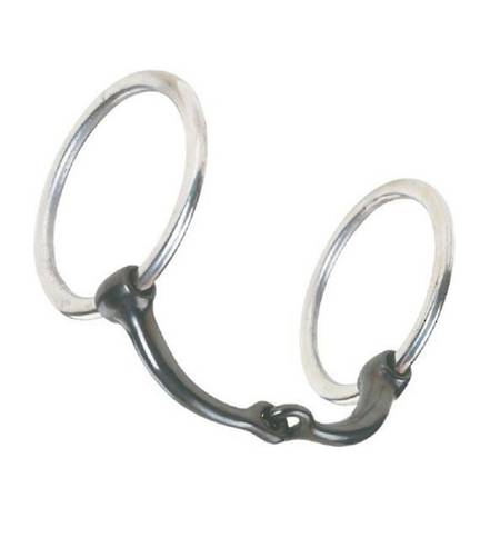 Loose Ring Snaffle - 75mm Flat Rings