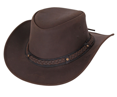 Double Hill Oklahoma Premium Leather Hat