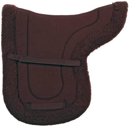 Blue Tag Shaped Dressage Saddlecloth