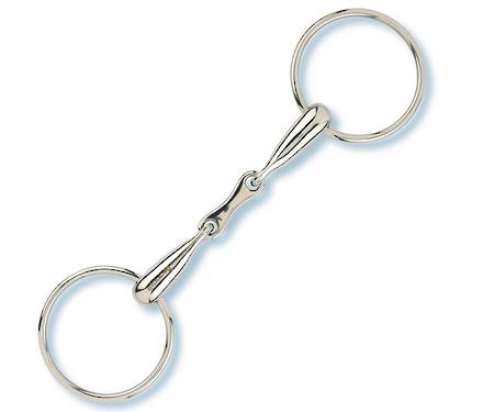 Stubben 1184 Loose ring French Link Hollow mouth Snaffle