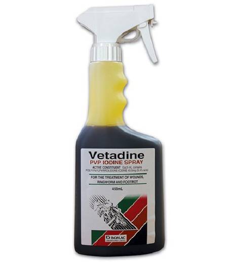 Vetadine PVP Iodine Spray
