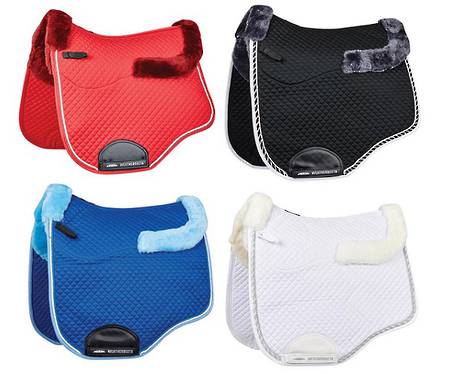Weatherbeeta Euro Shaped Sheepskin Dressage Saddle Pad II