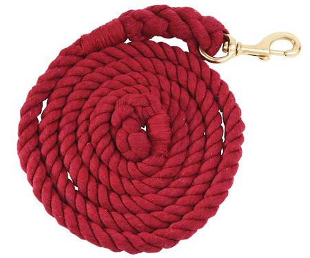Zilco Cotton Rope Lead - Brass Snap
