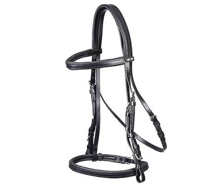 Zilco Padded Bridle with Cavesson