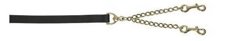 Flair Leather Show Lead - Nickel Plated Coupling Chain