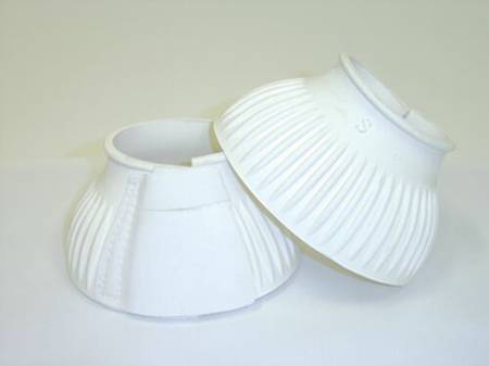 Roma Ribbed Bell Boots with Touch Tape