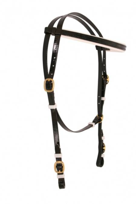 Flair Running Throat Bridle Head-Brass