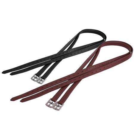 Platinum Web Lined 25mm Stirrup Leathers