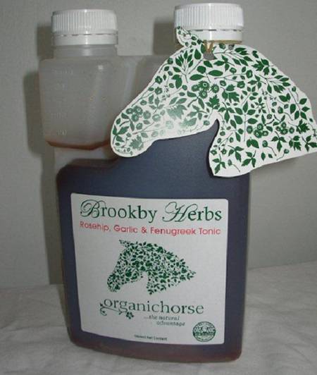 Brookby Herbs Rosehip Garlic and Fenugreek Tonic