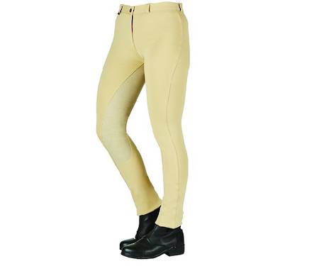 Saxon Cotton Full Seat Jodhpurs - Ladies
