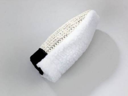 Roma Fleece Back Sisal Grooming Mitt
