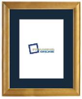 10"x13" Rimu Stain Frame Blue Mat 63rs837
