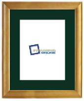 10"x13" Rimu Stain Frame Green Mat 63rs264
