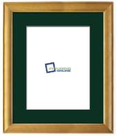 11"x14" Rimu Stain Frame Green Mat 63rs264