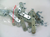 Strap Hanger 3-Hole & Screws (qty 20)