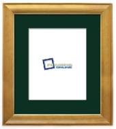 8"x10" Rimu Stain Frame Green Mat 63rs264