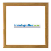 600x600mm Square Rimu Stain Frame 28