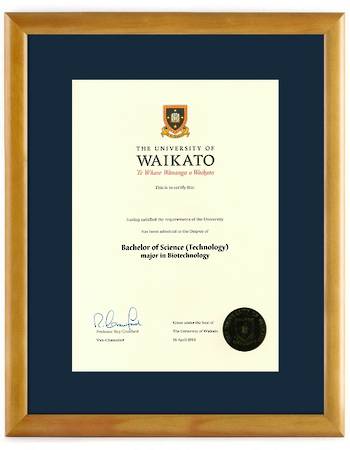 Waikato Degree 28hona423 CONSERVATION