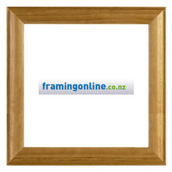 300x300mm Square Rimu Stain Frame 63rs
