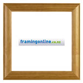 12"x12" Square Rimu Stain Frame 63rs