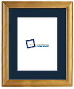 10"x13" Rimu Stain Frame Blue Mat 63rs837